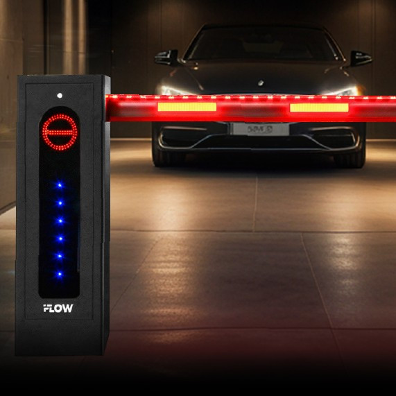 Новые шлагбаумы iFLOW со светодиодной индикацией