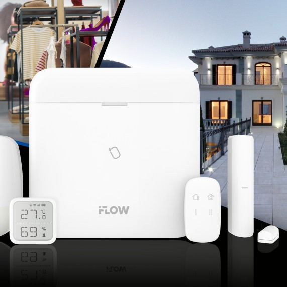 Беспроводная охранная сигнализация от iFLOW, которая видит и подтверждает