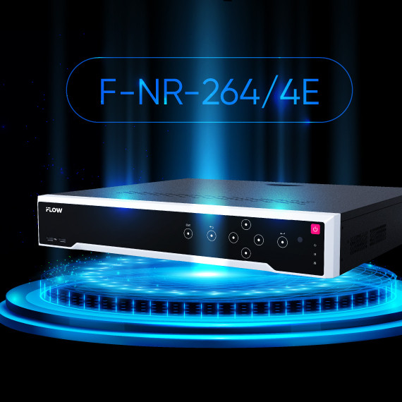 Новый видеорегистратор F-NR-264/4E от iFLOW